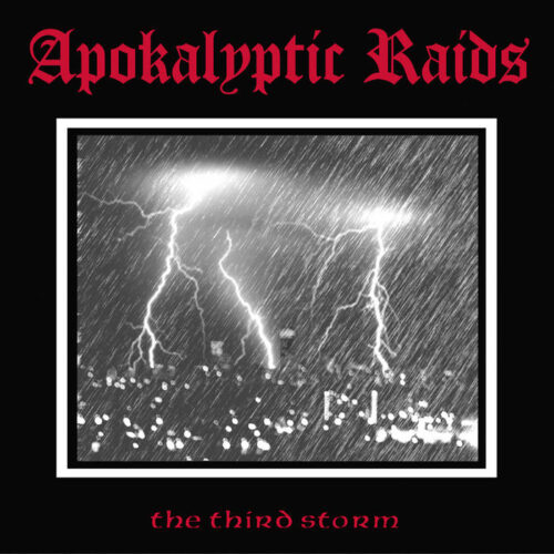 APOCALYPTIC RAIDS - The Third Storm - World War III (Vinil Preto + Encarte 2 Páginas + OBI)