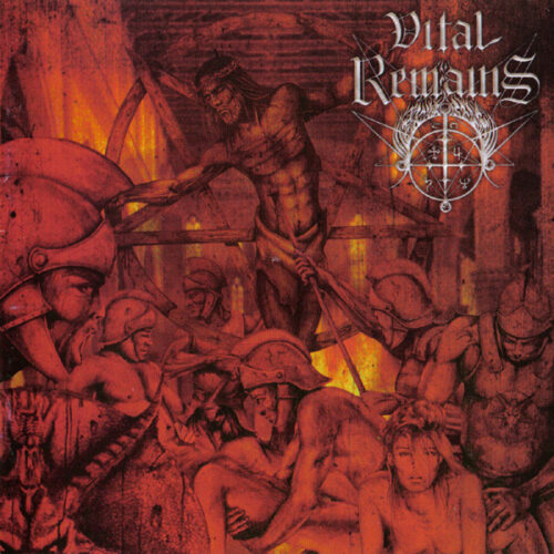 VITAL REMAINS - Dechristianize (Vinil Duplo Vermelho Gatefold + Acabamento Fosco + Encarte)