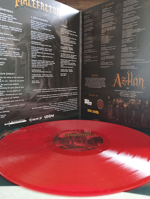 MALEFACTOR / AZTLÁN - The Sentinels / Xipe Totec (Split Álbum Em