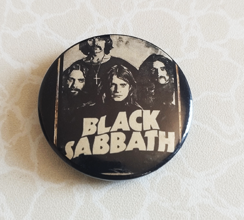 BLACK SABBATH - Foto Preto E Branco